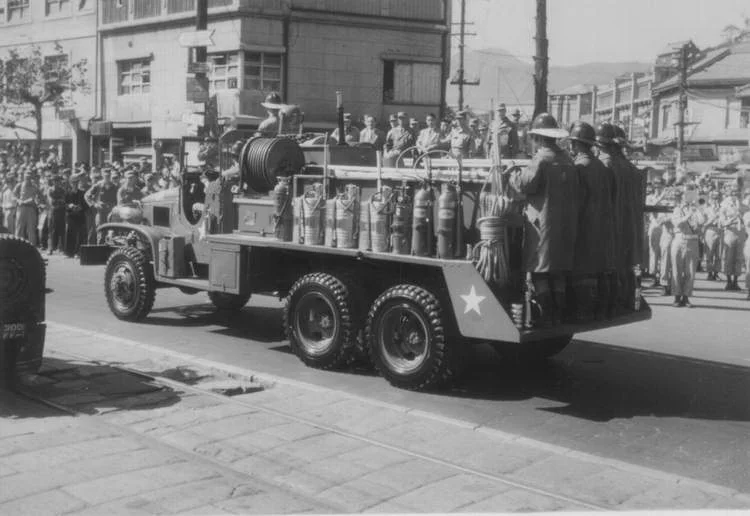 military fire vehicles