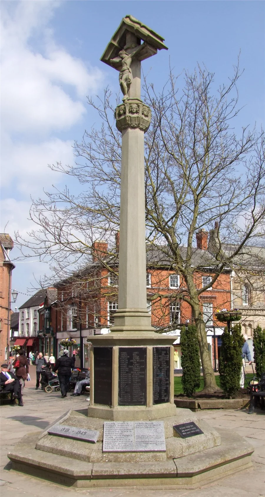 Nantwich War Memorial Cheshire