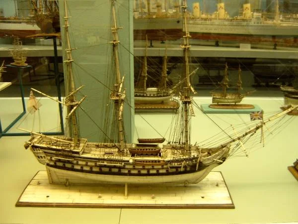 Napoleonic POW Ship  Model