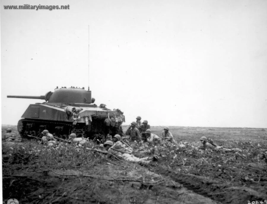 "Negro troops of the 24th Infantry" 1944