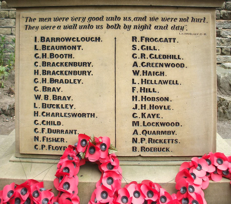 Netherthong War Memorial, West Yorkshire