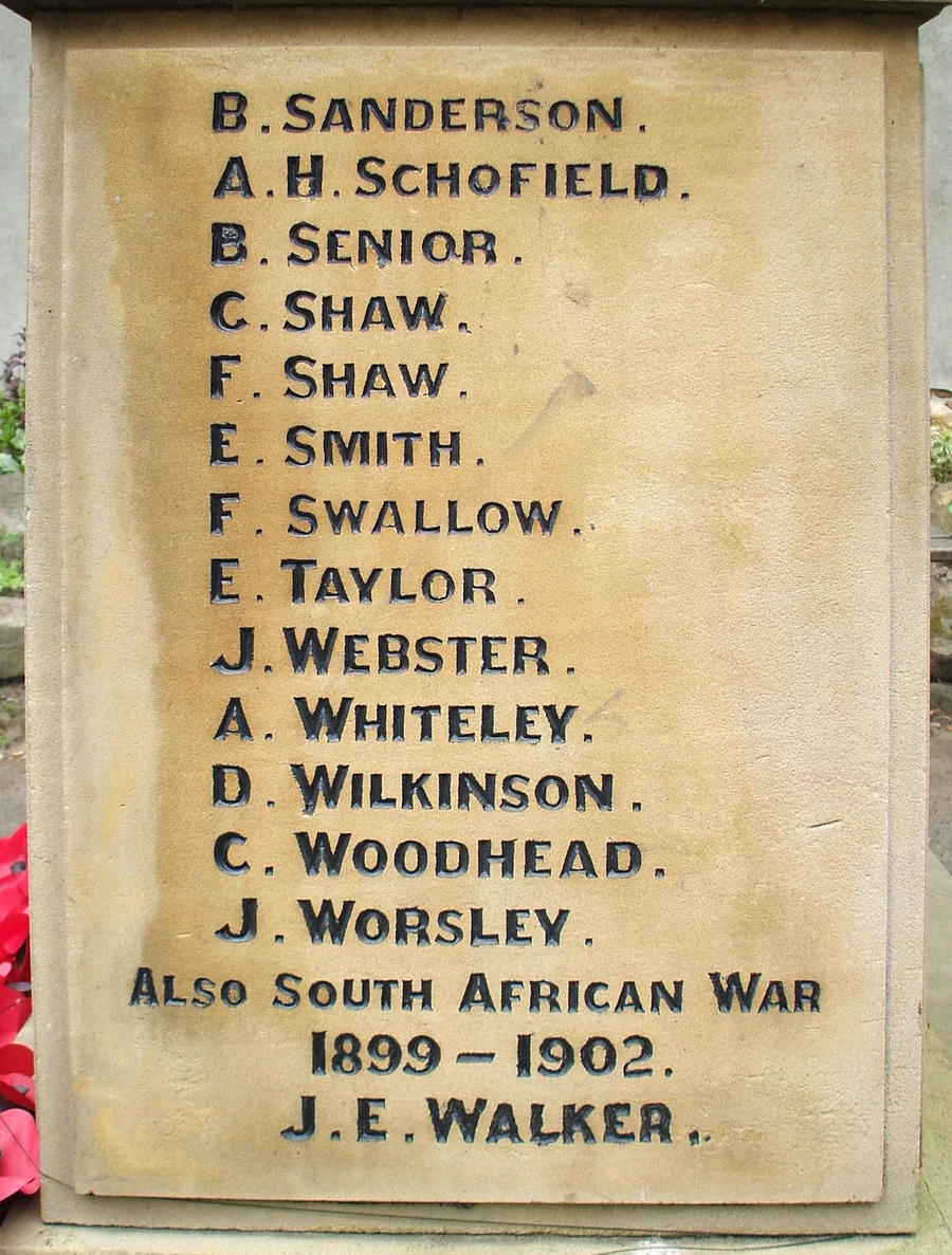 Netherthong War Memorial, West Yorkshire