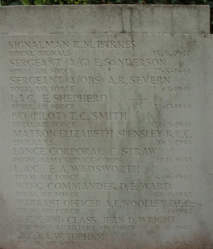 Nottingham Southern Cemetery, CWGC Screen Wall