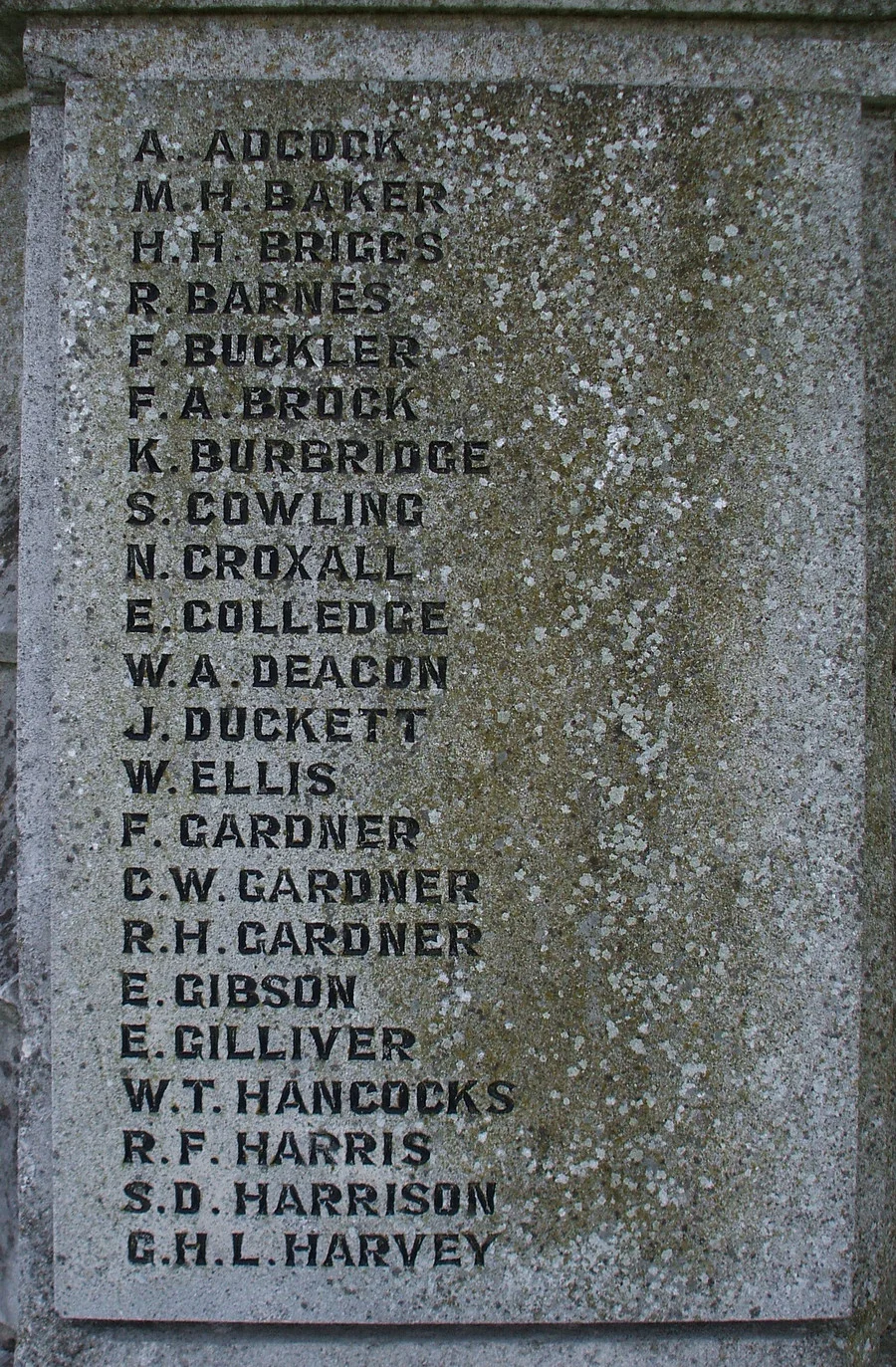 Nuneaton Church School Memorial