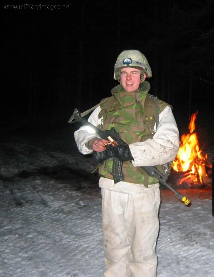 Officer Cadet Jarno Laikola at Ex Hukka 2006