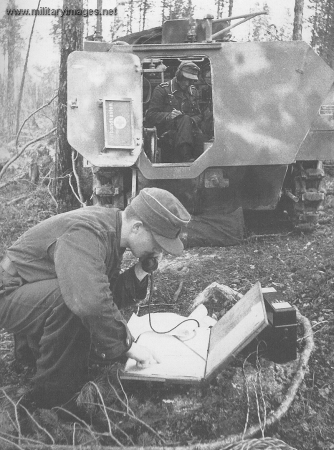 Officer of Panzer-Werfer-Batterie