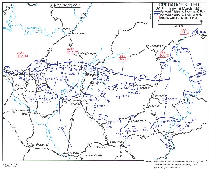 Operation KILLER, 20 February-6 March 1951