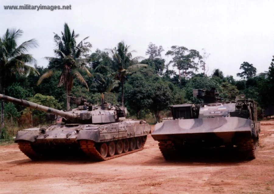 Oplot MBT during trials in Malaysia