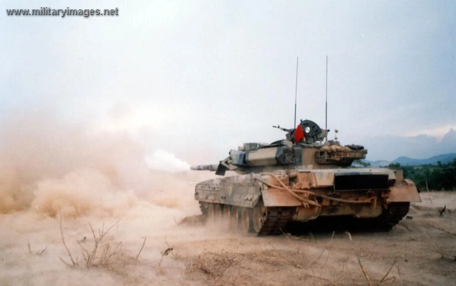 Oplot MBT during trials in Malaysia