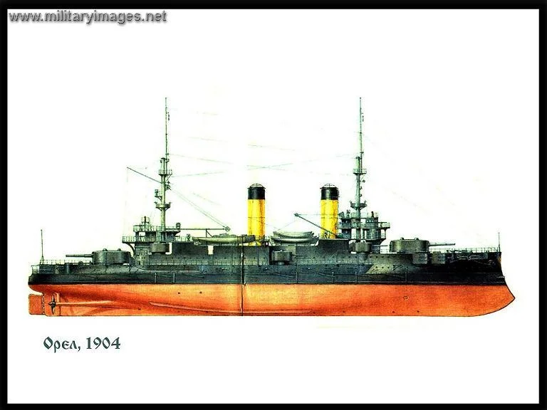 Orel Imperial russian Battleship