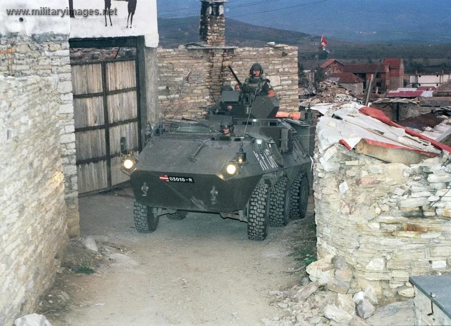 Pandur 6x6, Austrian Army, KFOR Mission