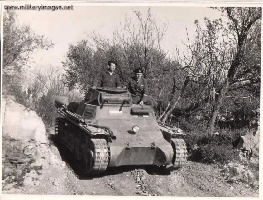 Panzer I in Spain