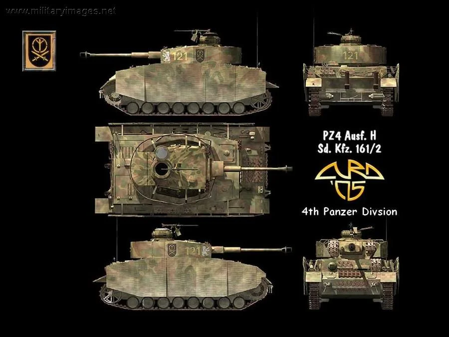 Panzer IV H 5 View