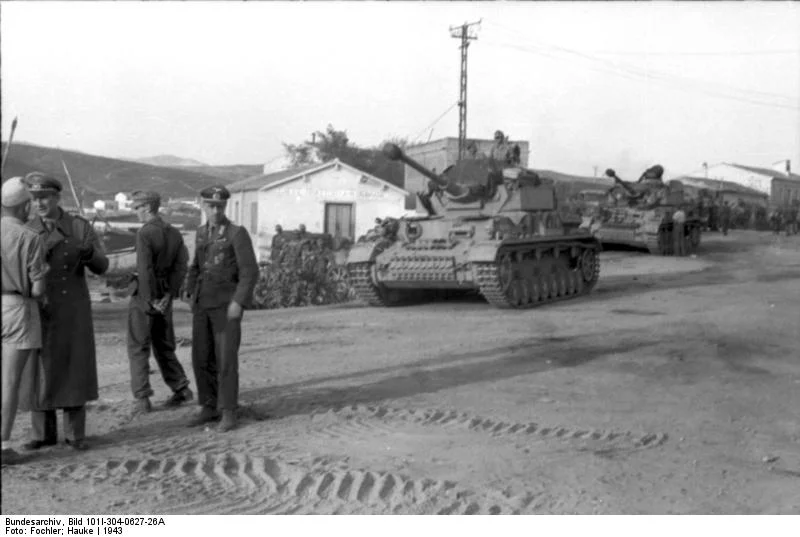 Panzer IV, Palau Marina, Sardinia, WW2