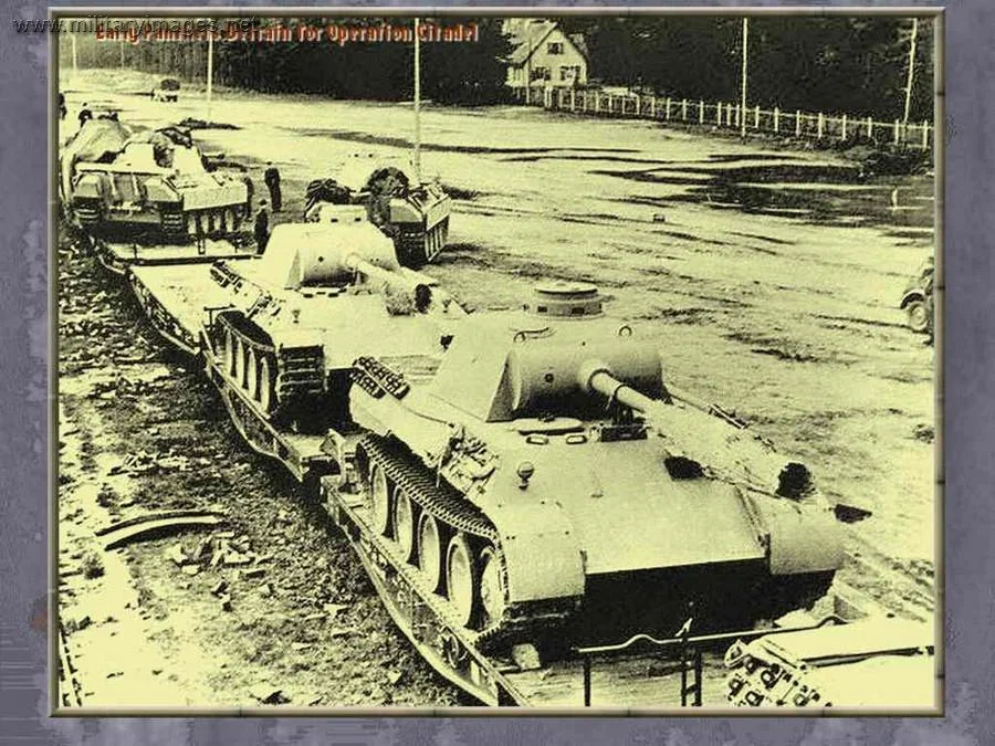 Panzer V Tanks - 1944