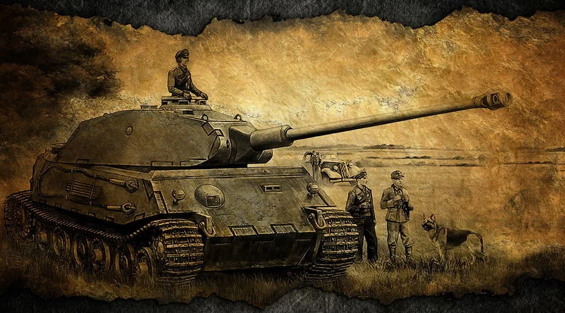 Panzerkampfwagen VIB Tiger II art