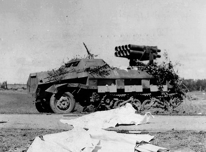 Panzerwerfer Destroyed