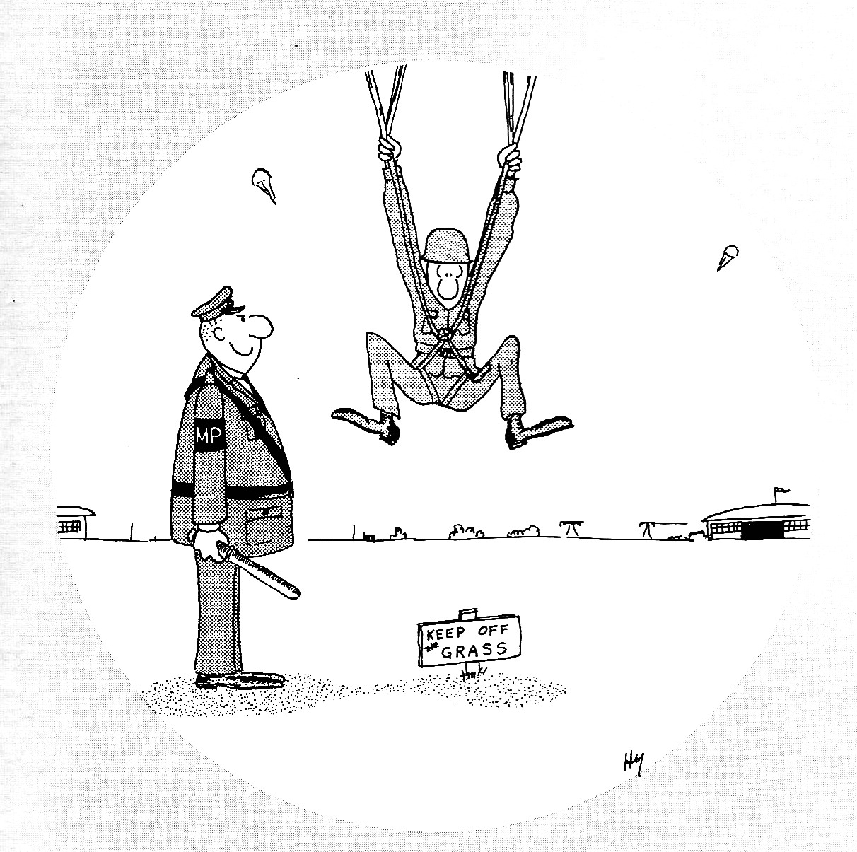 Paratrooper Cartoon