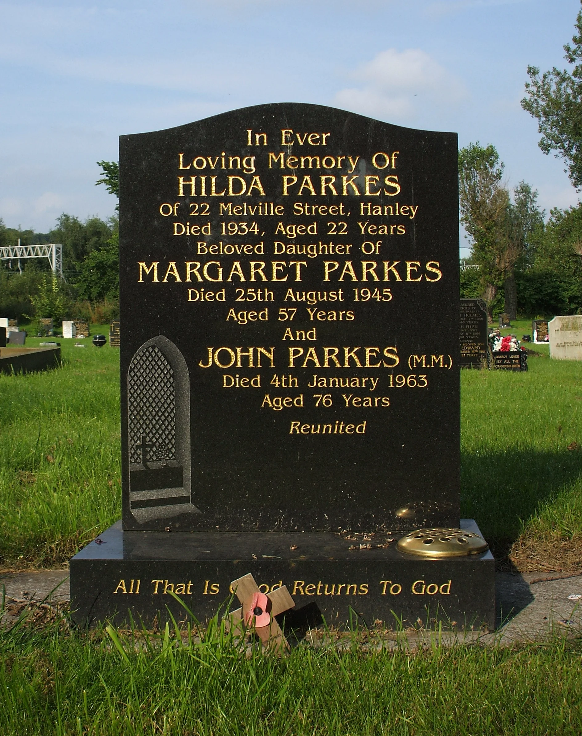 Parkes John PARKES  MM