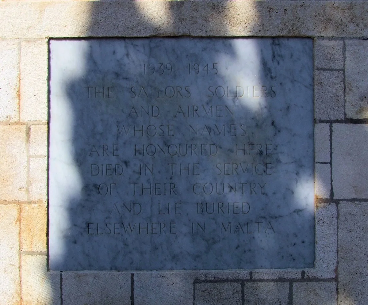 Pembroke Memorial Malta 1949-1945