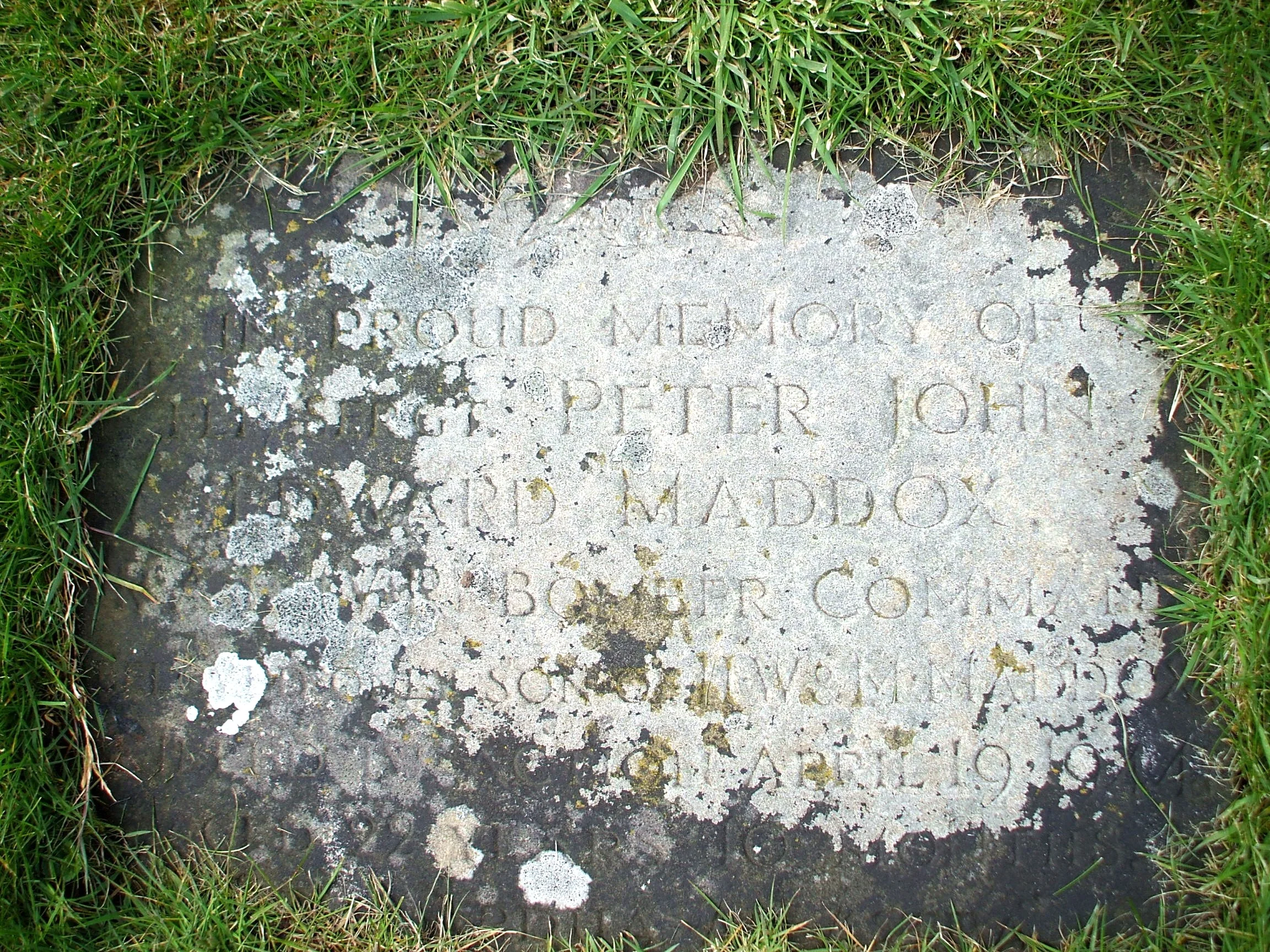 Peter John Edward MADDOX