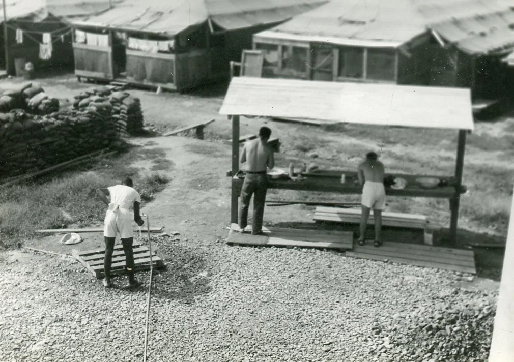 Phan Rang Vietnam Our Wash ROOM 1966 #12