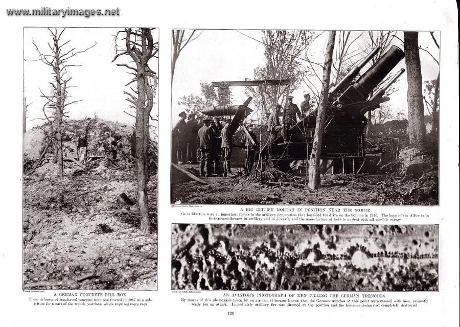 Pictorial history of WWI