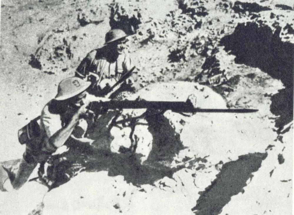 Polish Soldier in Tobruk