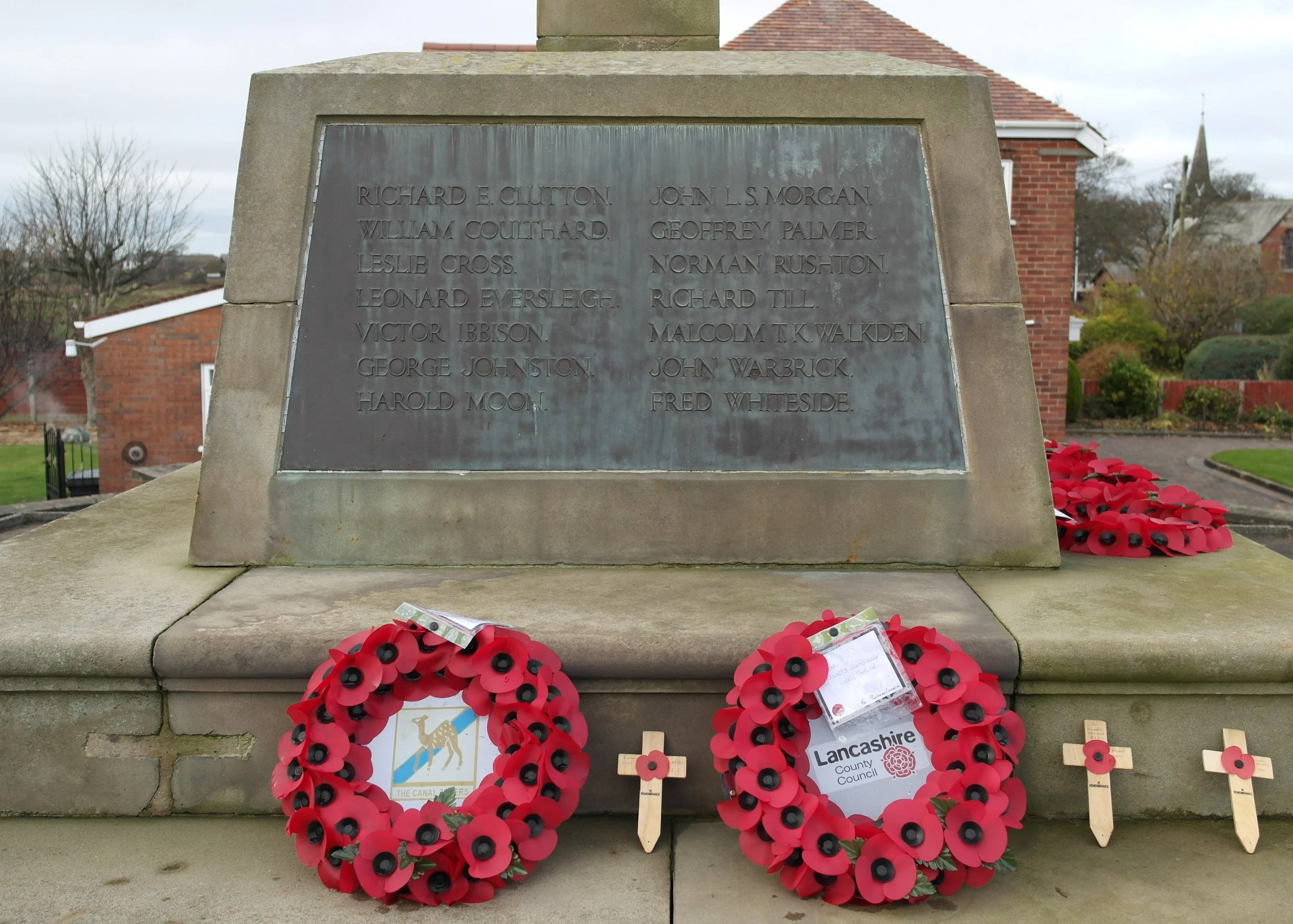 Preesall War Memorial, Lancashire