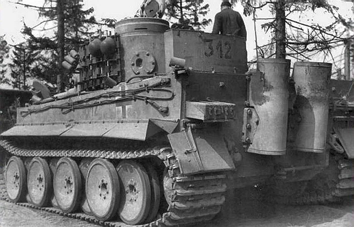 Pz6_Tiger_312_of_sPz_Abt_502_Rear_view | A Military Photos & Video Website