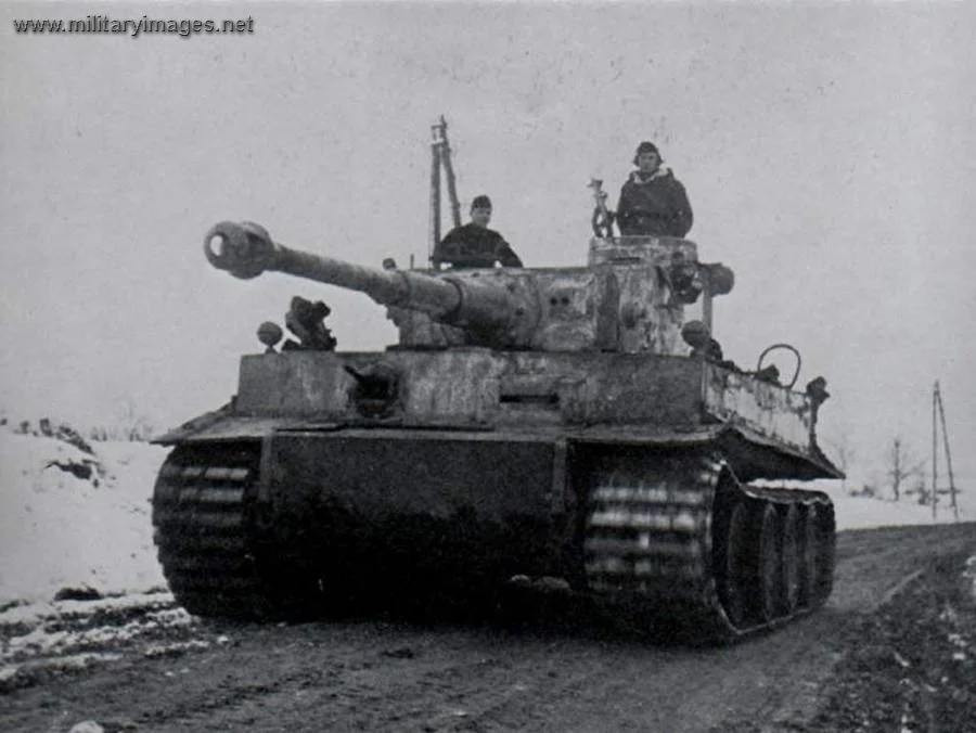 pz6_Tiger_Drive_By_Winter_2 | A Military Photos & Video Website