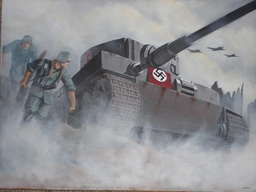 Pz6_Tiger_Tank_by_Uberlegen31