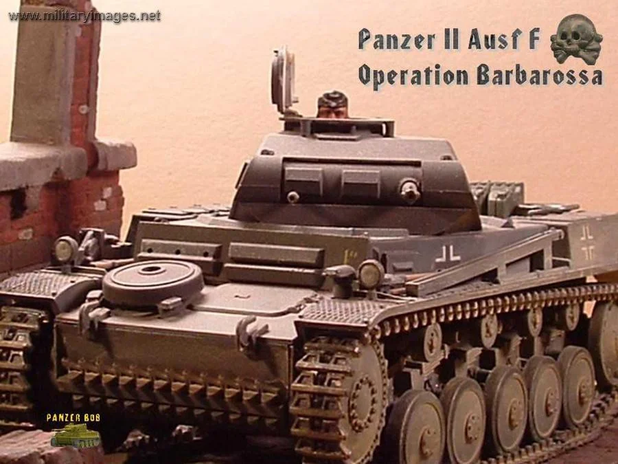 Pzkpfw II ausf F Operation Barbarrosa