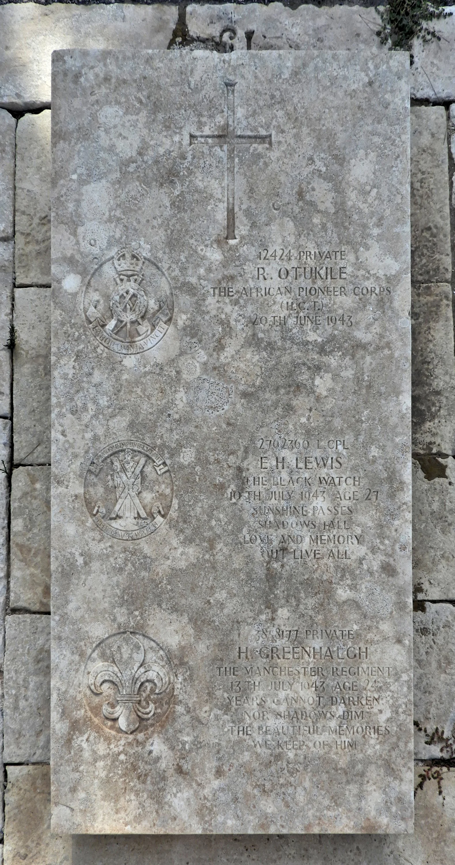 R. OTUKILE. Ernest Harry LEWIS. Herbert GREENHALGH