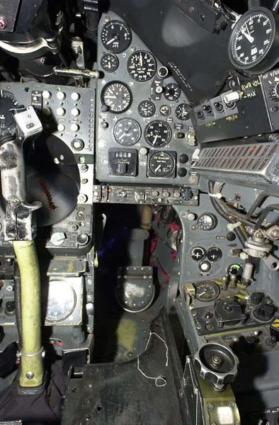 RAF Harrier Cockpit