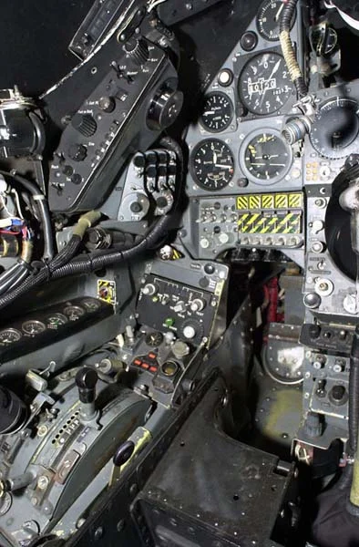 RAF Harrier cockpit