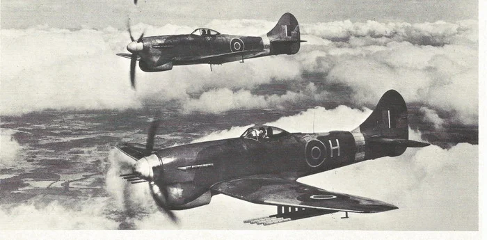 RAF Hawker Tempest's