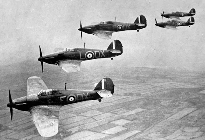 RAF Hurricane fighters 1940