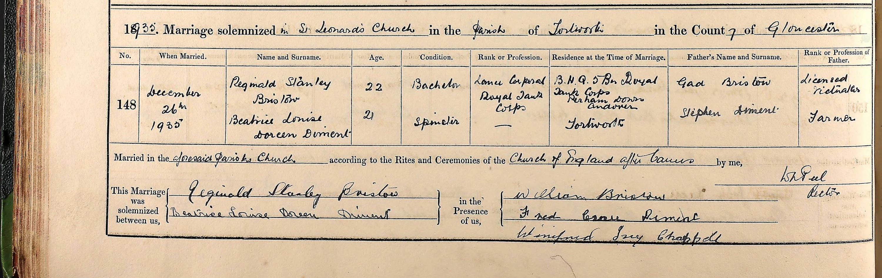Reginald Stanley Bristow