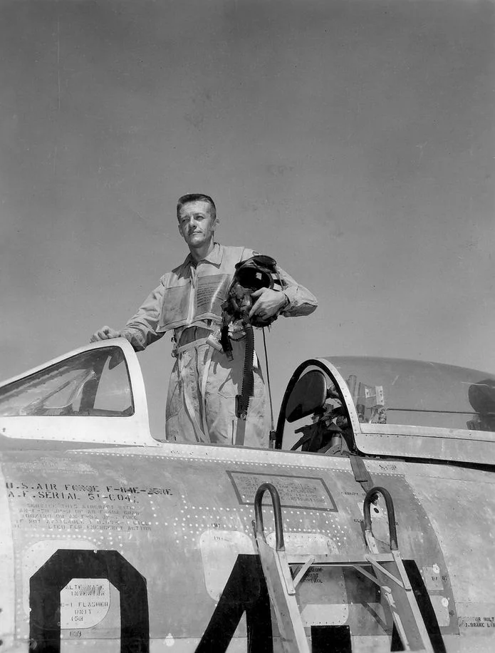 Republic F-84 Pilot Misawa AFB - Japan July 1951