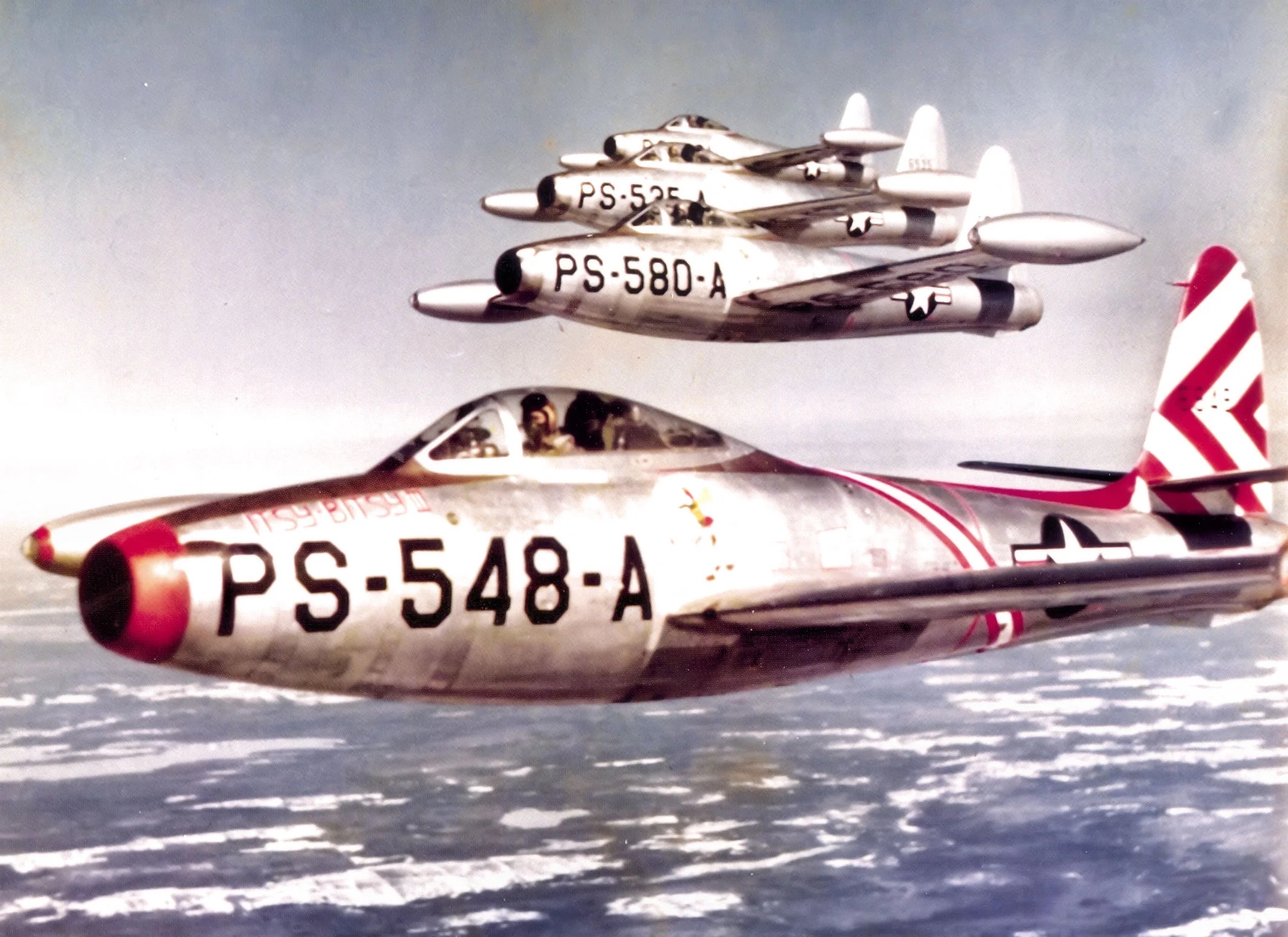 Republic F84 Thunderjet 49th Fighter Squadron A Military Photos