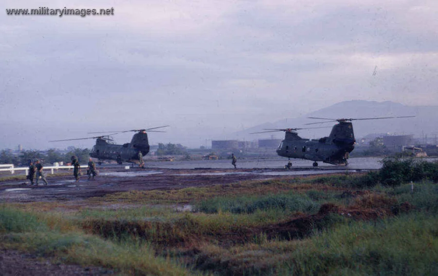 Returning CH-46's