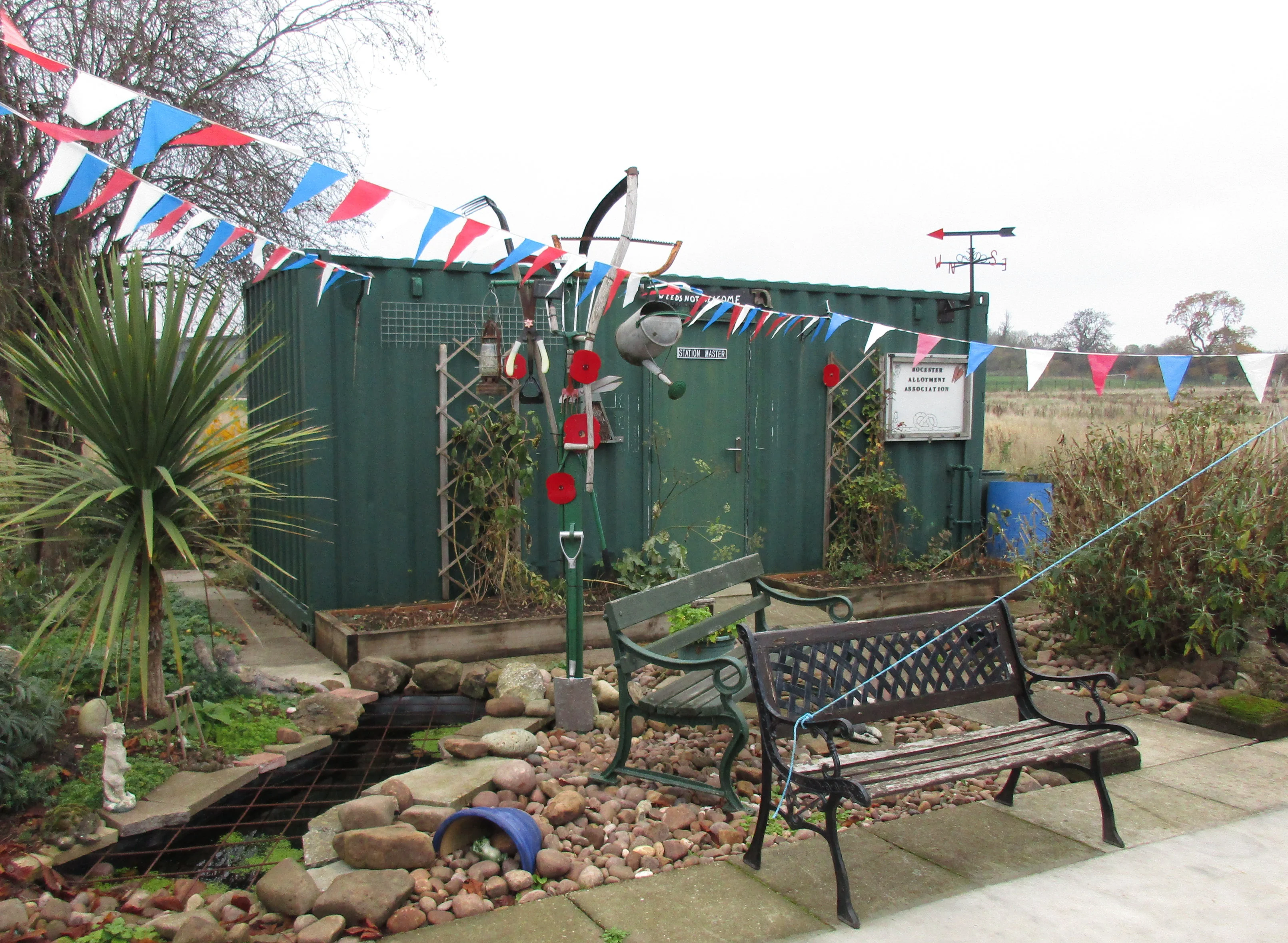 Rocester, Staffordshire centennial memorial garden 1918-2018 (5)