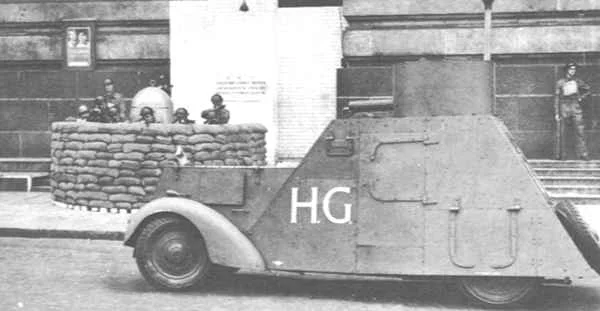 Rolls royce armoured car