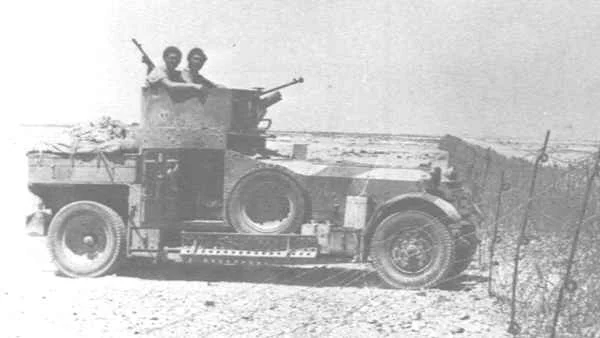 Rolls royce armoured car