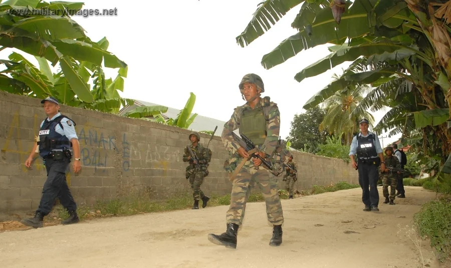 Royal Malaysian Army patrol