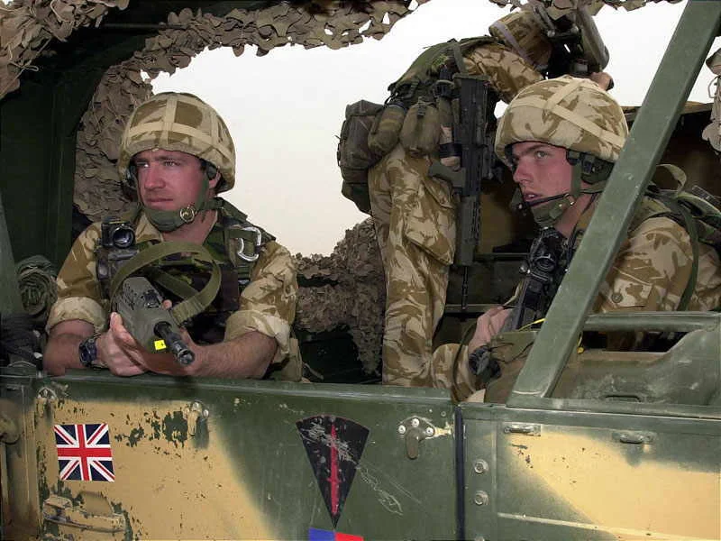 Royal Marines in Iraq