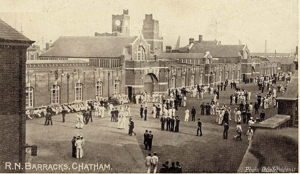 Royal Naval Barracks Chatham | A Military Photo & Video Website