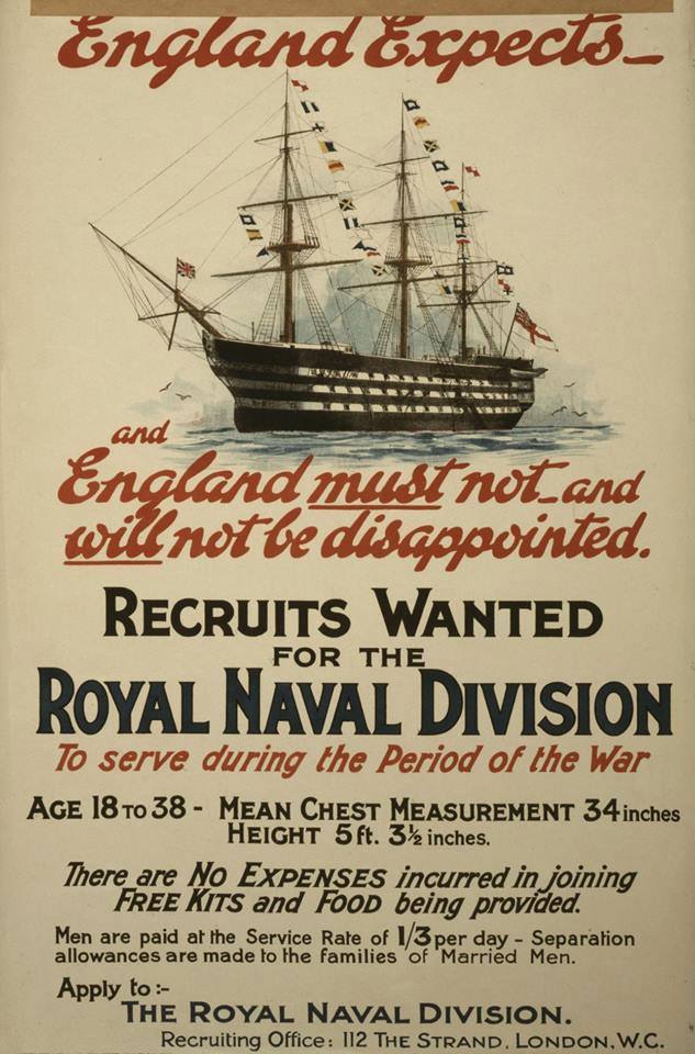 Royal Navy Recruitment poster