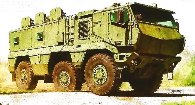 Russian Kamaz Typhoon